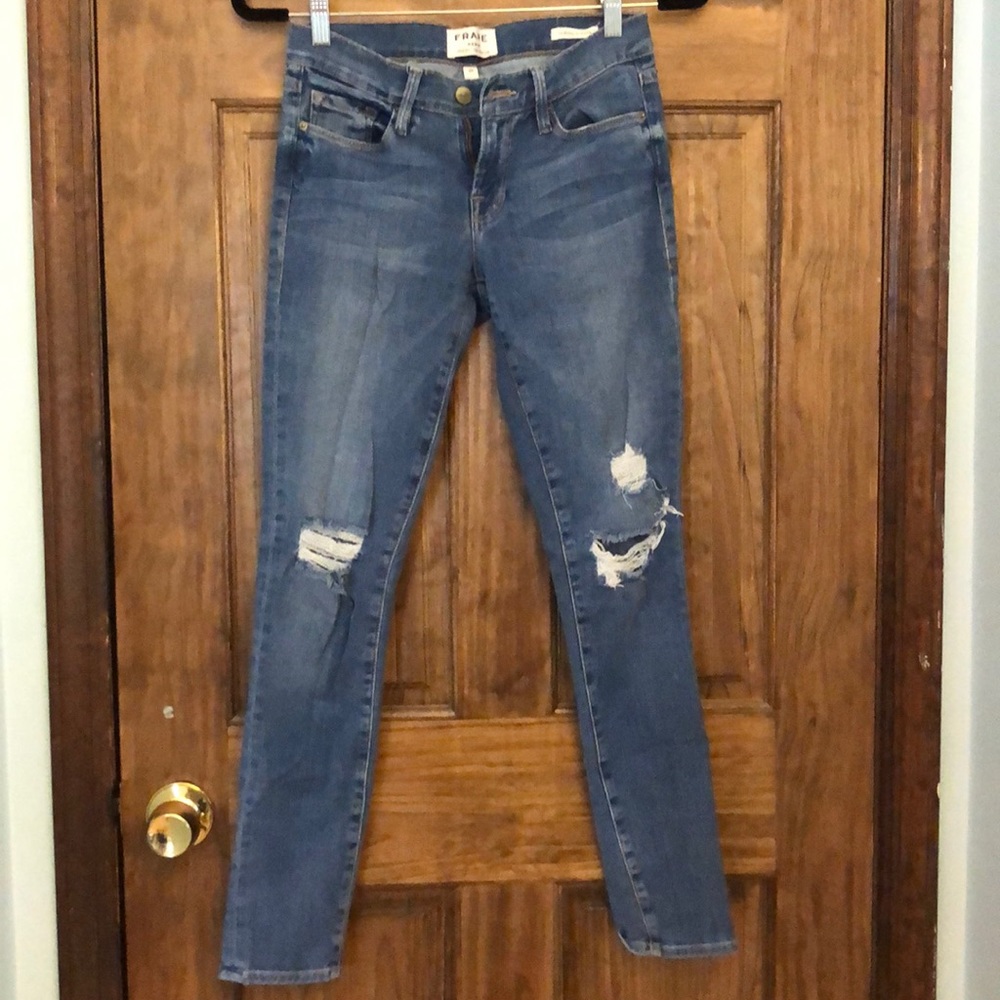 Frame denim. Le skinny de Jeanne. Size 25.